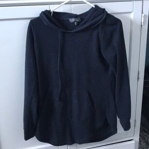 Navy Blue Soft Hoodie